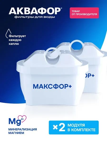 Комплект сменных фильтров Максфор + Mg комплект из 2 штук