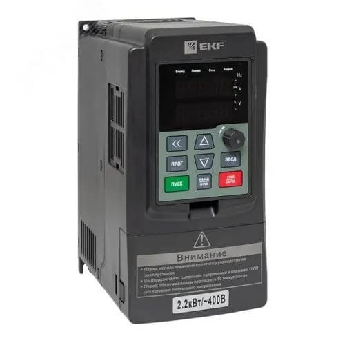 Преобразователь частоты 2.2/4 кВт 3х400В VECTOR-100, VT100-2R2-3B, EKF