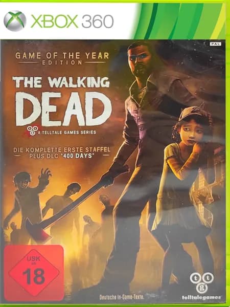 The Walking Dead GOTY Английский язык Видеоигра на диске Xbox 360. Товар уцененный