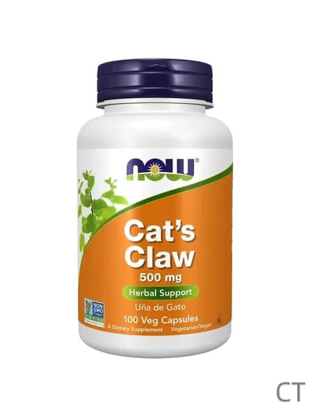 Кошачий коготь противовоспалительный Cat's Claw 500mg 100 капсул