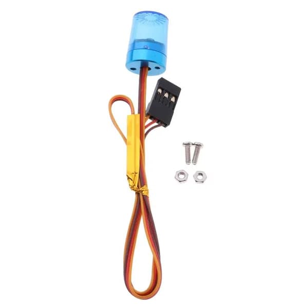 RC Авто мигалка, вращение, 4 режима, яркий LED