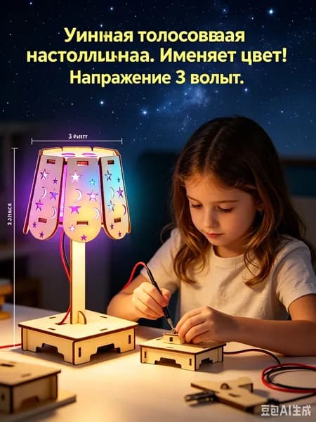 Набор для научных экспериментов, детские развивающие игрушки, упаковочные материалы ручной работы