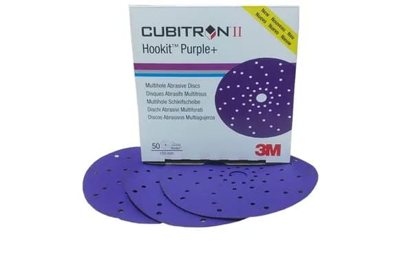 3M Круг шлифовальный c мультипылеотводом Cubitron II 737U Hookit 150мм P150+