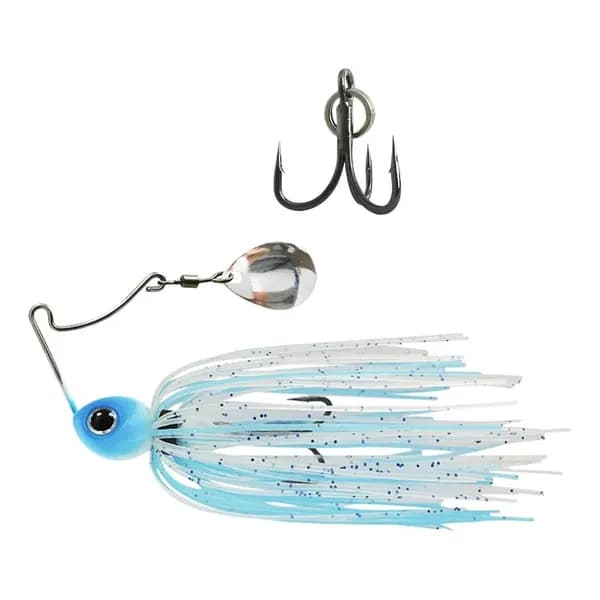 Приманка для рыбалки Buzzbait с крючком и юбкой, 3 Синяя Голова - 16g усиленные три