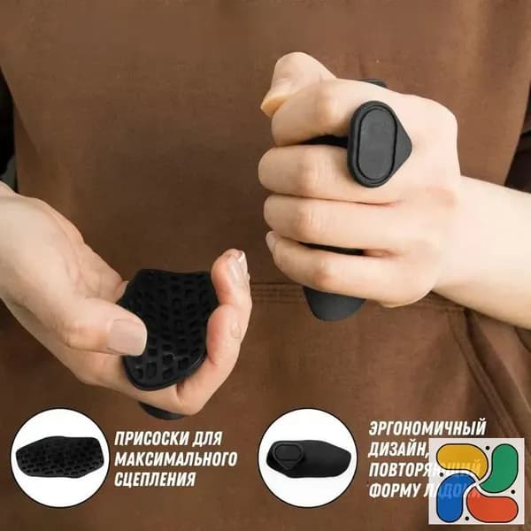 Расширитель грифа FitGrip для тренировок - дышащий, универсальный размер, защита от мозолей