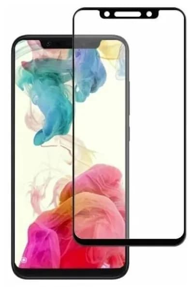 Защитное стекло 5d, для Xiaomi Pocophone F1, m1805e10a, черное