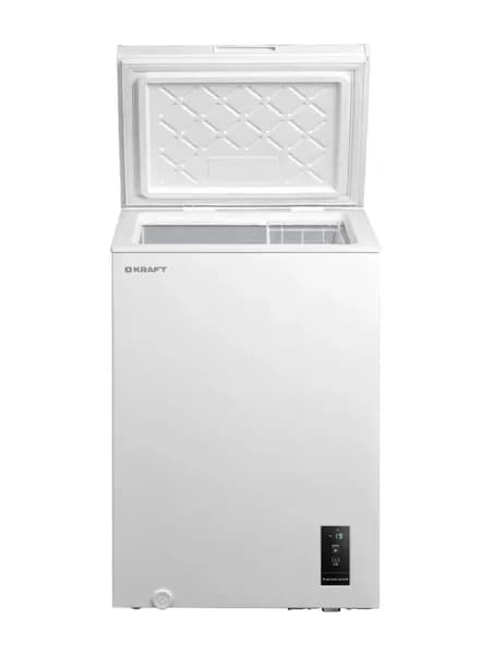 Морозильный ларь Kraft BD (W)-102BL белый 74Вт