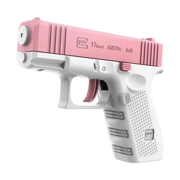 Водяной пистолет электрический Glock, Водный пистолет детский бластер электрический водяной глок на аккумуляторе
