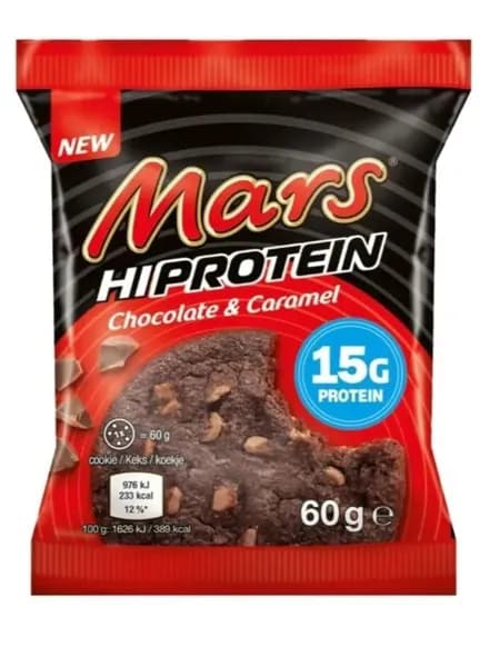 Протеиновое печенье Mars HiProtein chocolate & Caramel 60г
