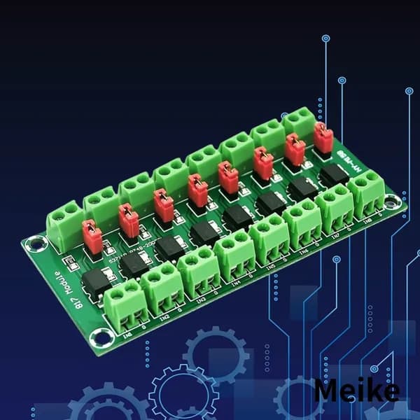 Оптоизоляционный модуль на базе оптопары PC817, 8 каналов, изоляция напряжения 3,6 24 В