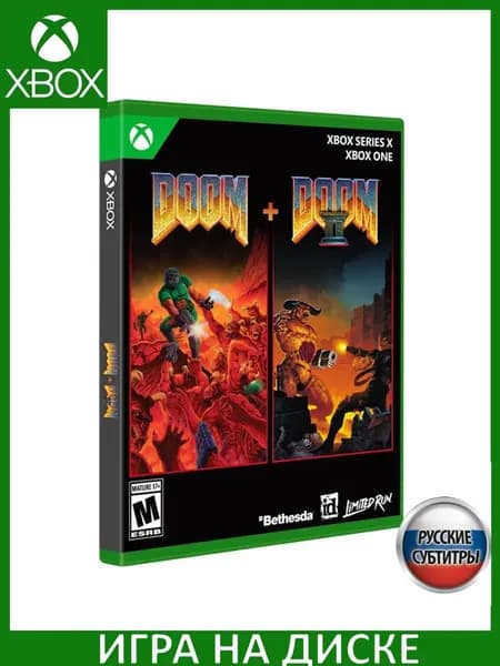 Игра DOOM DOOM II (2) (Limited Run #044) Xbox One, Series X Русская Версия Диск на Xbox
