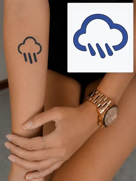 Tattoo'шки Временные тату БЕЗ ПЛЕНКИ (темнеют через 24 часа) 5*5см, долговременная
