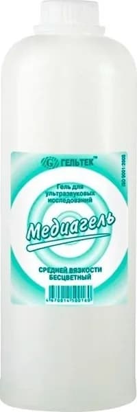 Гель для УЗИ Гельтек Медиагель средней вязкости 1 кг бесцветный