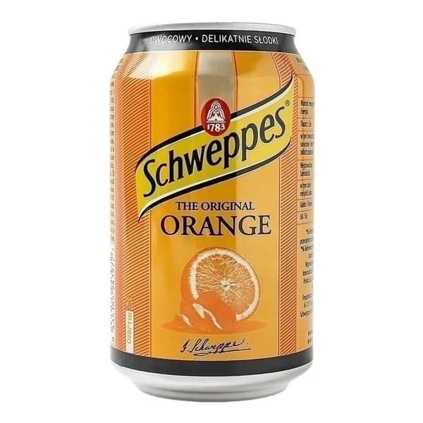 Газированный напиток Schweppes апельсин 330 мл