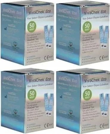 Измерительная палочка/полоска для конфет Vivachek Eco в упаковке по 50 штук по 4 штуки