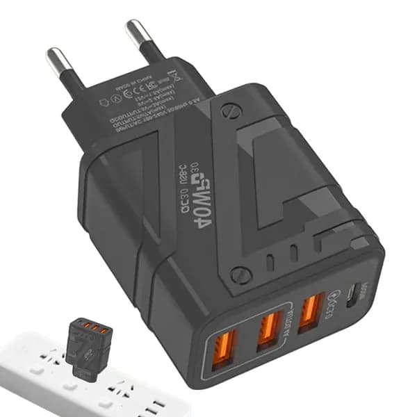 USB-разъем для быстрой зарядки, USB-блок зарядки