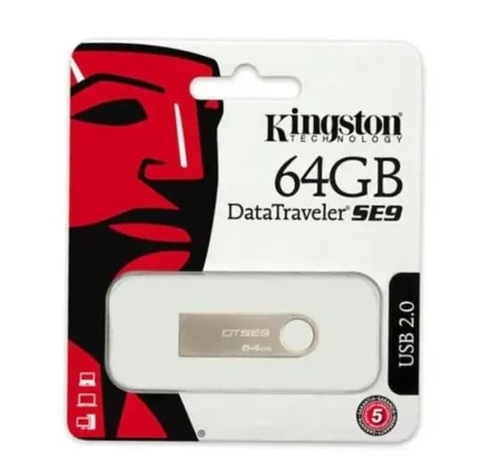 Флешка USB 2.0 64Gb - Flash накопитель / Внешний флеш-диск / Электроника