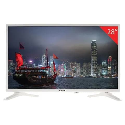 Asano Телевизор 28″ HD, белый