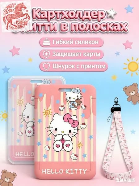 Бейдж для пропуска на ленте/держатель для карт/чехол для пропуска