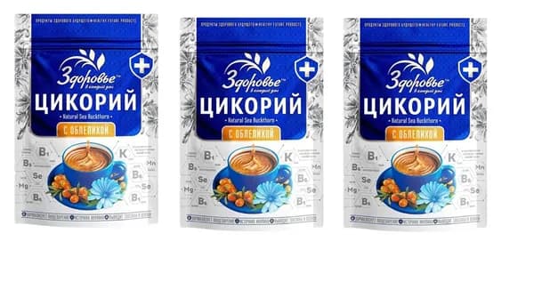 Здоровье Цикорий гранулированныйс облепихой, 85г, 3шт