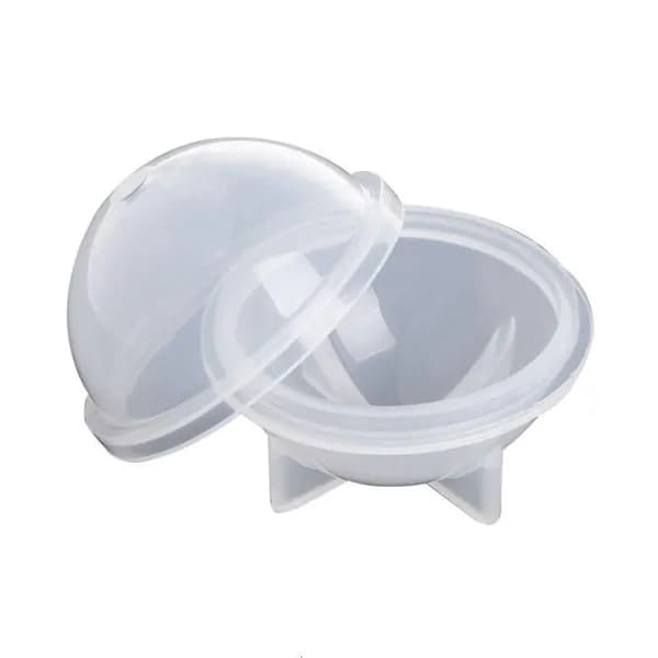 Сфера из смолы силиконовая форма, Прозрачный - 60mm
