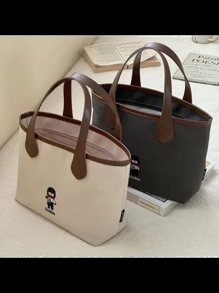 Сумка tote для девочек с вышивкой