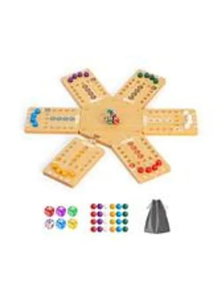 Wanlola Ludo Brettspiel Holz Настольная игра