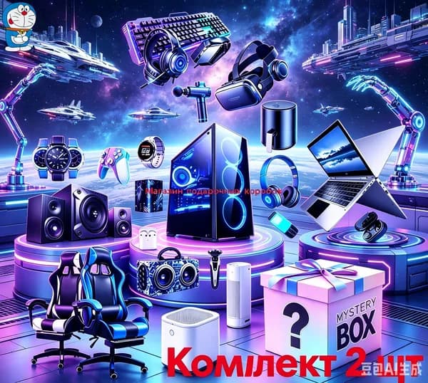 Премиум-коробка с сюрпризом Необычный подарок. 2шт