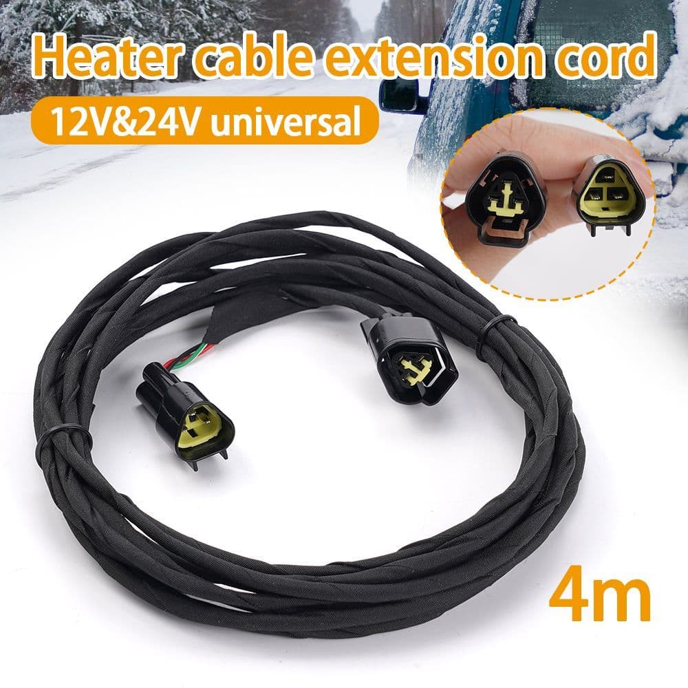 4M 12V 24V Дизельный обогреватель Удлинительная линия ЖК-экрана 5 кВт 2 кВт 8 кВт
