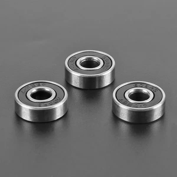 подшипник 608rs для роликовых коньков, ABEC-9, черный, 10 шт.