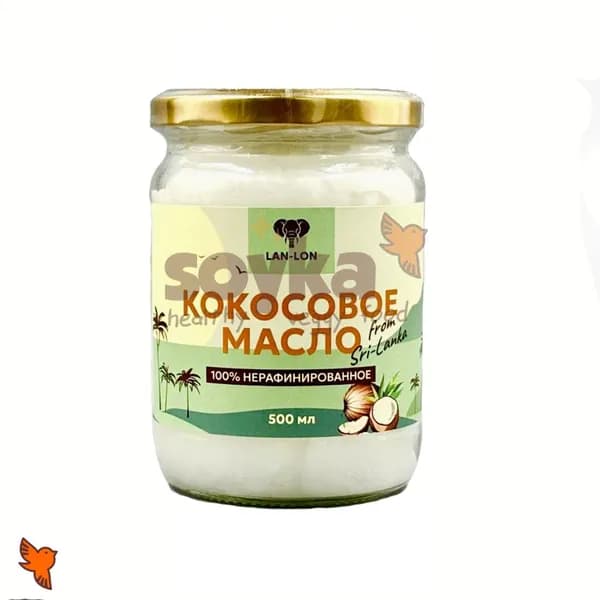 TOP COCO Масло кокосовое Нерафинированное 500мл. 1шт.