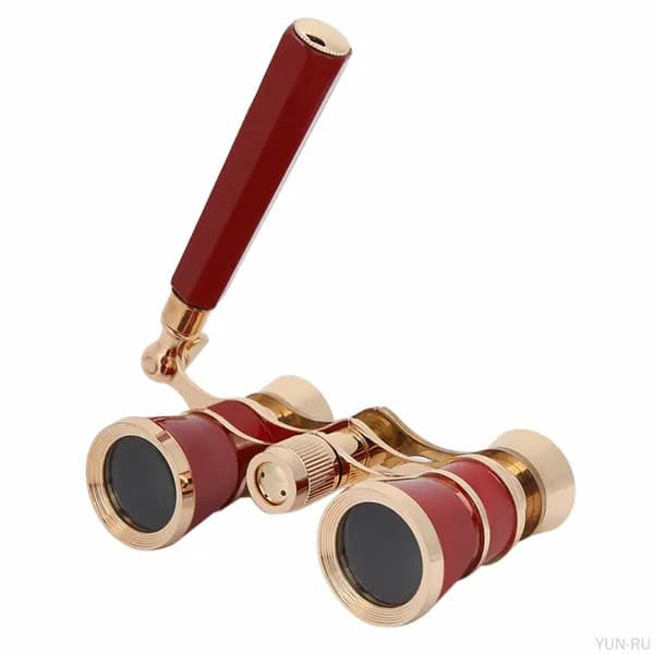 Бинокль театральный 3х25 красный