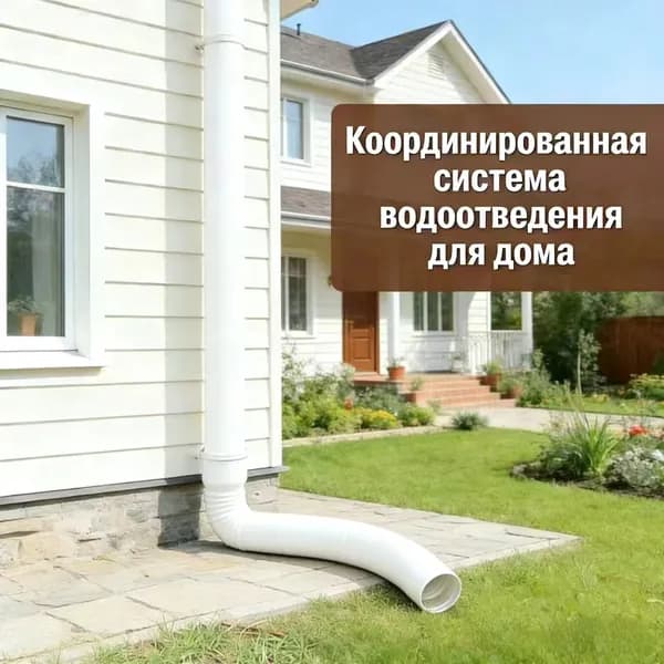 Пластиковый удлинительный дренажный элемент с круговым соединителем для качественного дренажа или наращивания гибких трубопроводных систем