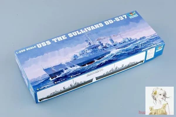 Trumpeter 1/350 05304 USS Салливаны DD-537Корабль