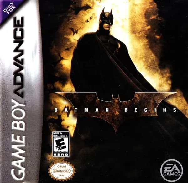 Batman Begins GBA, рус.версия (Platinum) 128X-010