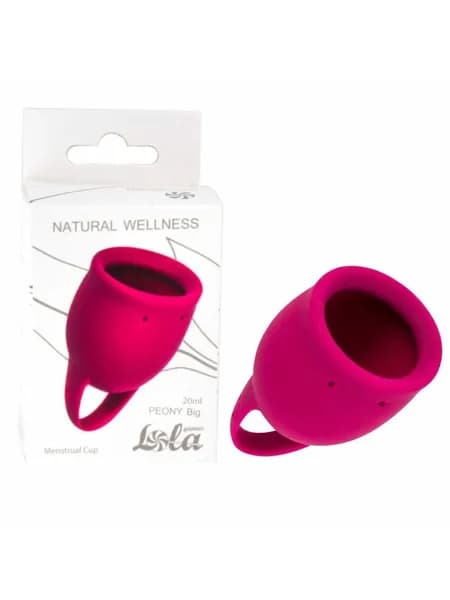 Менструальная чаша Lola NATURAL WELLNESS PEONY, объем 20 мл