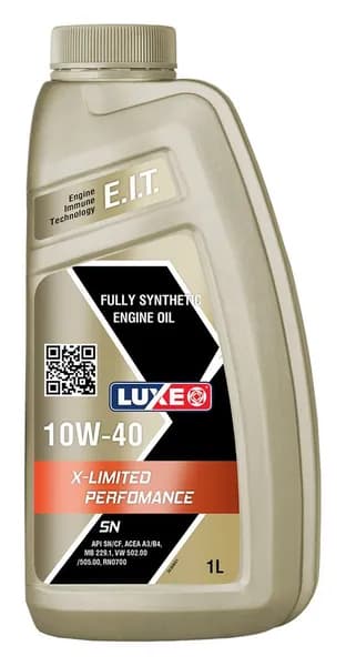 luxe x-limited performance 10W-40 Масло моторное, Полусинтетическое, 1 л