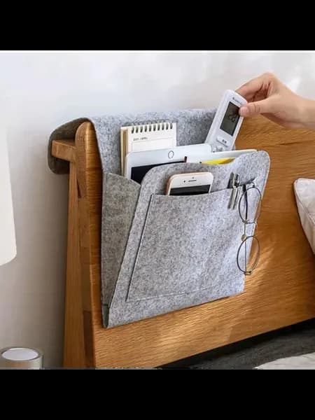 Подвесной органайзер для кровати 31x24x3 см