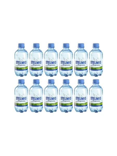 STELMAS Вода питьевая минеральная без газа 0,33 л, 12 шт //