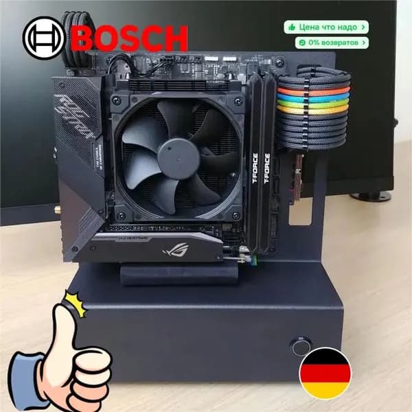 Bosch Компьютерный корпус, черный матовый (Версия блока питания ITX)