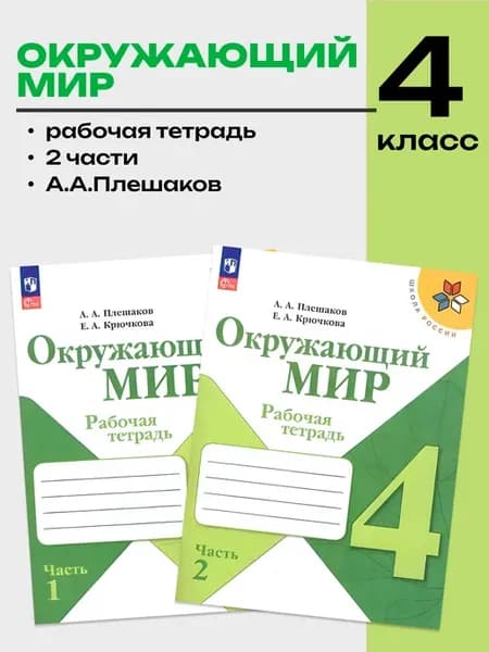 Окружающий мир 4 класс рабочая тетрадь Плешаков