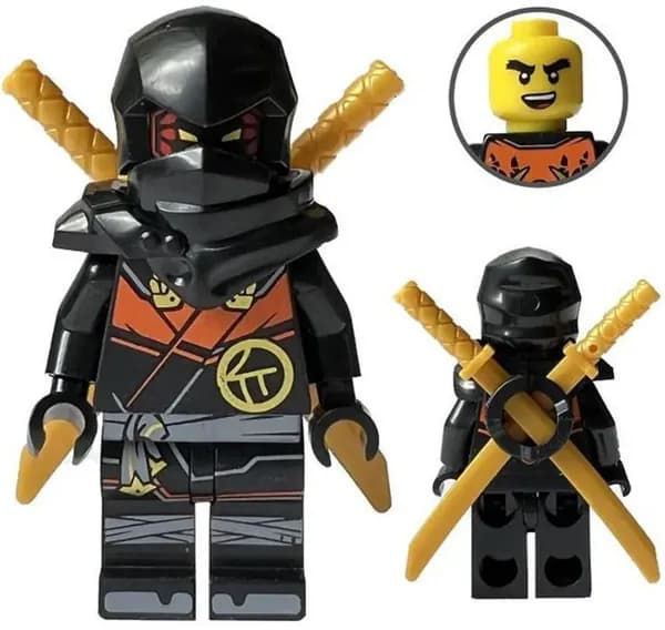 Фигурка Ninjago Ниндзяго "Восстание драконов", ниндзя Коул, конструктор для мальчиков Конструкторы совместимые с Лего подарок на Рождество и день рождения