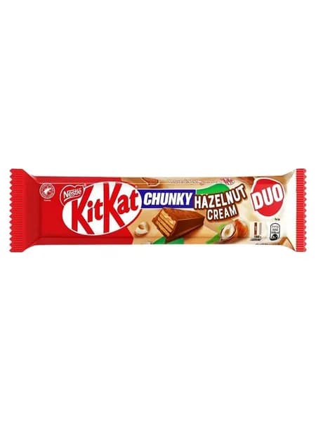 Шоколадный батончик KitKat Chunky Hazelnut Cream DUO 68 гр