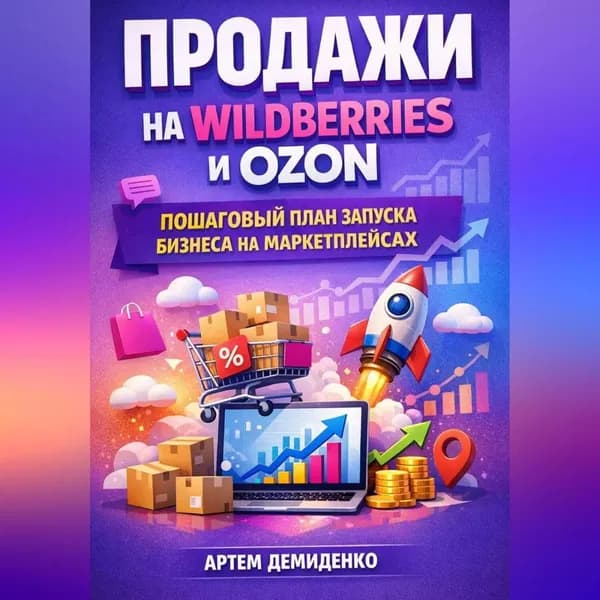Продажи на Wildberries и Ozon: Пошаговый план запуска бизнеса на маркетплейсах | Демиденко Артем | Электронная аудиокнига