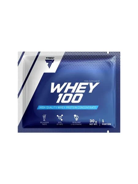 Пробник Протеин сывороточный Trec WHEY 100 30g Ваниль