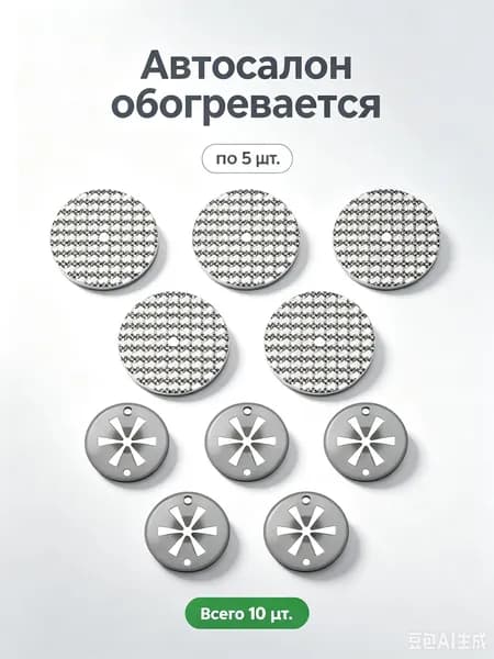 Теплоизоляция автомобильная, 10 шт.