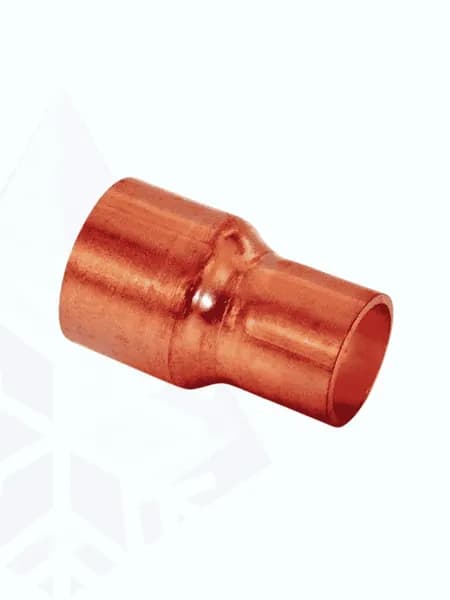 Муфта медная переходная 1/4" х 1/2", соединительная, под пайку для медных труб кондиционера