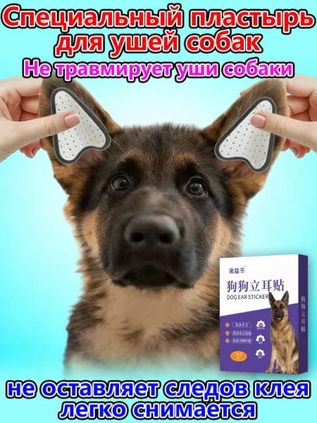 Подставка Для Ушей Собак, Коррекция И Поддержка, 1 Пара, Светло-Коричневый, Нетканый Материал, Долговечная И Практичная