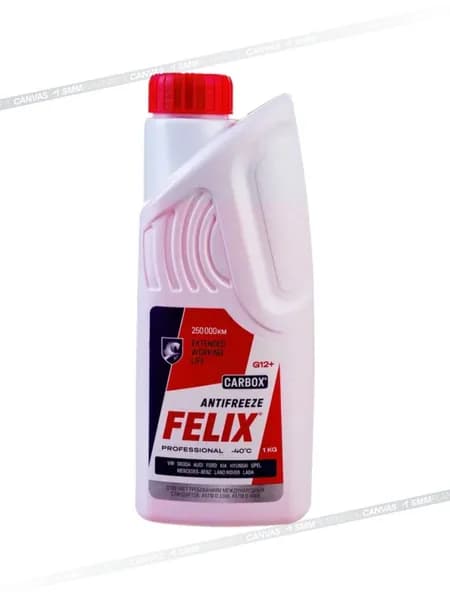 Антифриз FELIX CARBOX красный, 1 кг