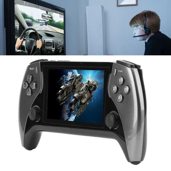 Портативная игровая консоль в стиле ретро